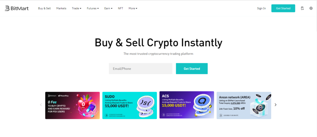How to Buy XLMG Crypto from BitMart
