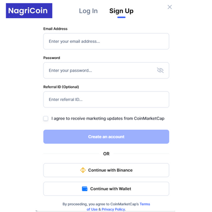 Mxc Signup